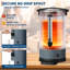 Commercial Coffee Urn - 100 Cup / 14L Large Capacity Stainless Steel Electric Beverage Dispenser - Double Wall Insulation, Fast Brew, Hot Water Server for Catering, Events, Buffets