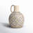 Toya Decorative Stoneware Vase with Painted Design and Handle