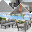 6 - Person Sectional Seating Group with Cushions-1943949610