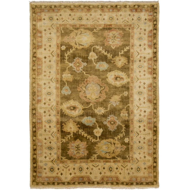 Dellinger Wool Oriental Indoor Rug