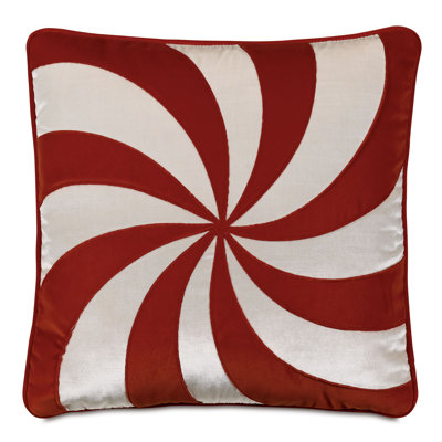 Holiday Traditional Square Pillow Cover & Insert