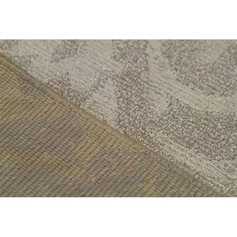BEIGE noué à la main Tapis décoratif