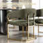 Upholstered Metal Armchair-792897555