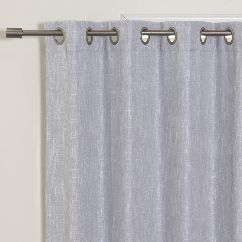 Paire de rideaux occultant avec œillets Francesca, bleu, l 52" x L 63"