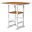 Table carrée 37 ", blanc-130678660-130678661