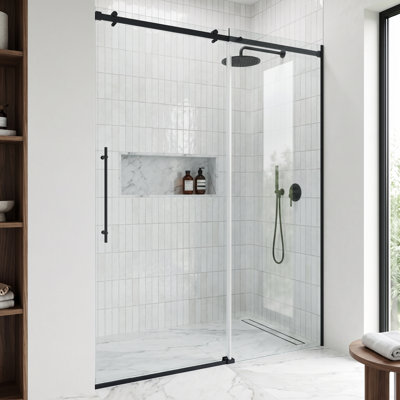 Luca Frameless Sliding Shower Door