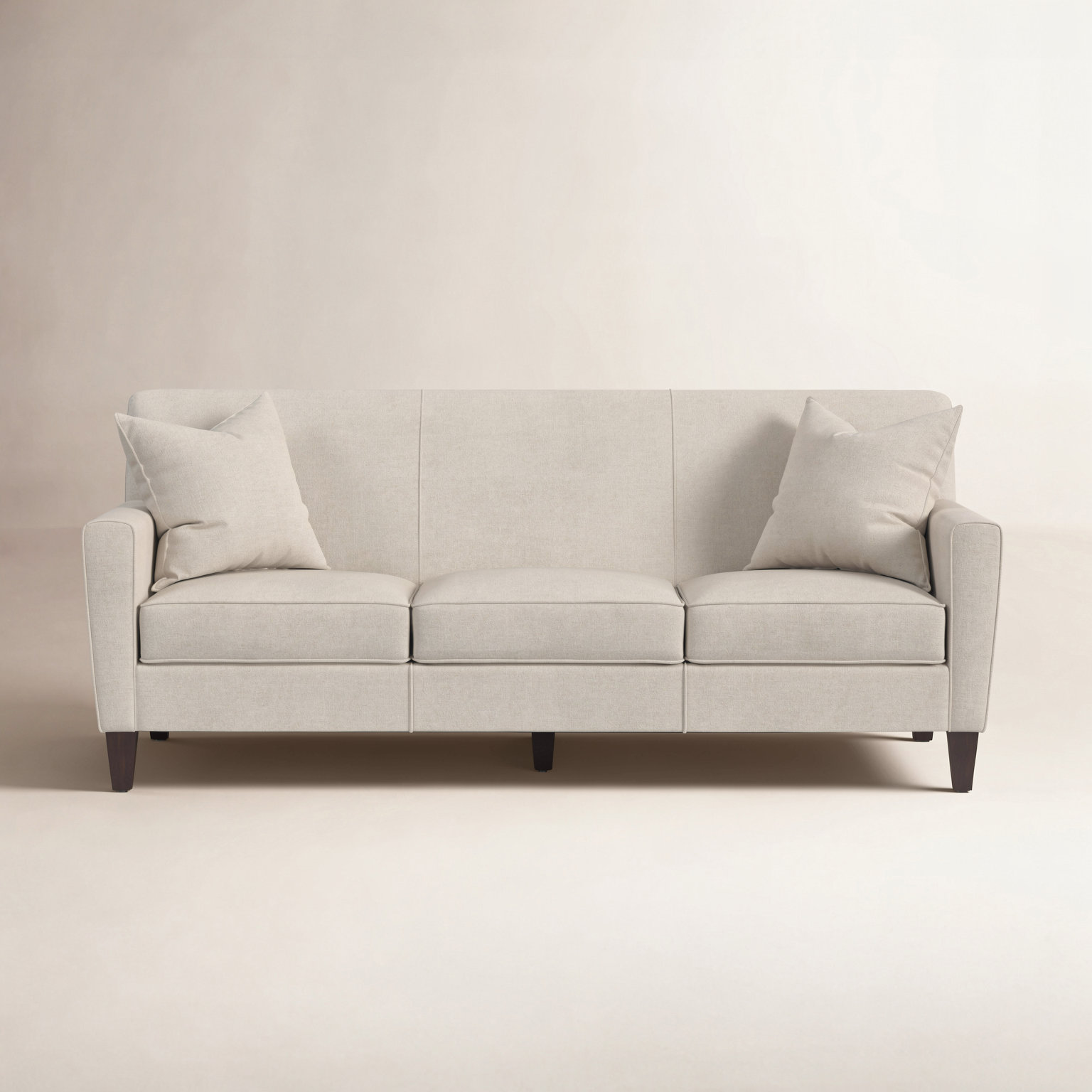 Osmin 80" Sofa, Driftwood Silver Polypropylene/Olefin