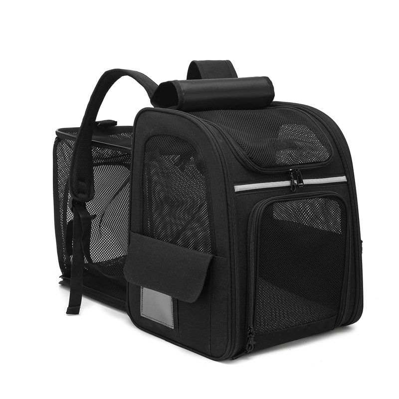 Pet Carrier with 1 Door, Black