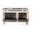 ILVE Nostalgie II Noblesse 60 in Dual Fuel Range 7 Burner, Griddle, Frenchtop-103962533-103962552
