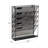 Mind Reader 5-Tier Vertical File Storage, Desktop Organizer, Wall Mount, Office, Metal Mesh, 12.75"L x 4"W x 16"H-1667585325