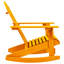 Chaise berçante Adirondack-1553357911