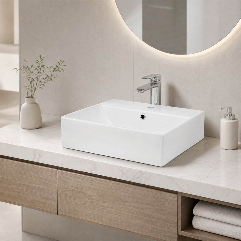 ZACOO Ceramic Sink, 50*40*18.5cm
