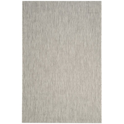 Geometric Gray Indoor/Outdoor Area Rug