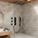 Rodeo 28"Lx16"W Flush Mounted 5-Function Thermostatic Complete Shower System with LED and Bluetooth Music