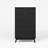 Adkins 27.5" W 5-Drawer Dresser For Bedroom, 47.2” H Fluted Design Wood Tall Chest Of Drawers-1471086621