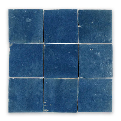 Blue Iris Zellige Ceramic Wall Tile