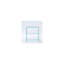  23.6-Inch Clear Bent-Glass End Table with 2 Shelves