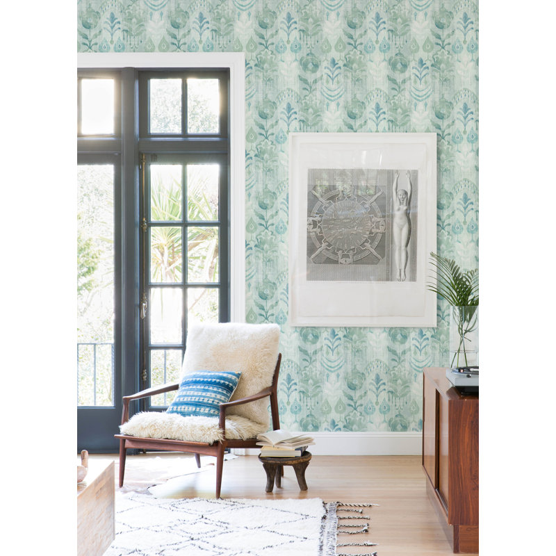Pavord Floral Wallpaper Double Roll, Green