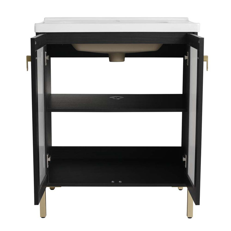 Ensemble de meuble-lavabo simple 27,8 po Weda