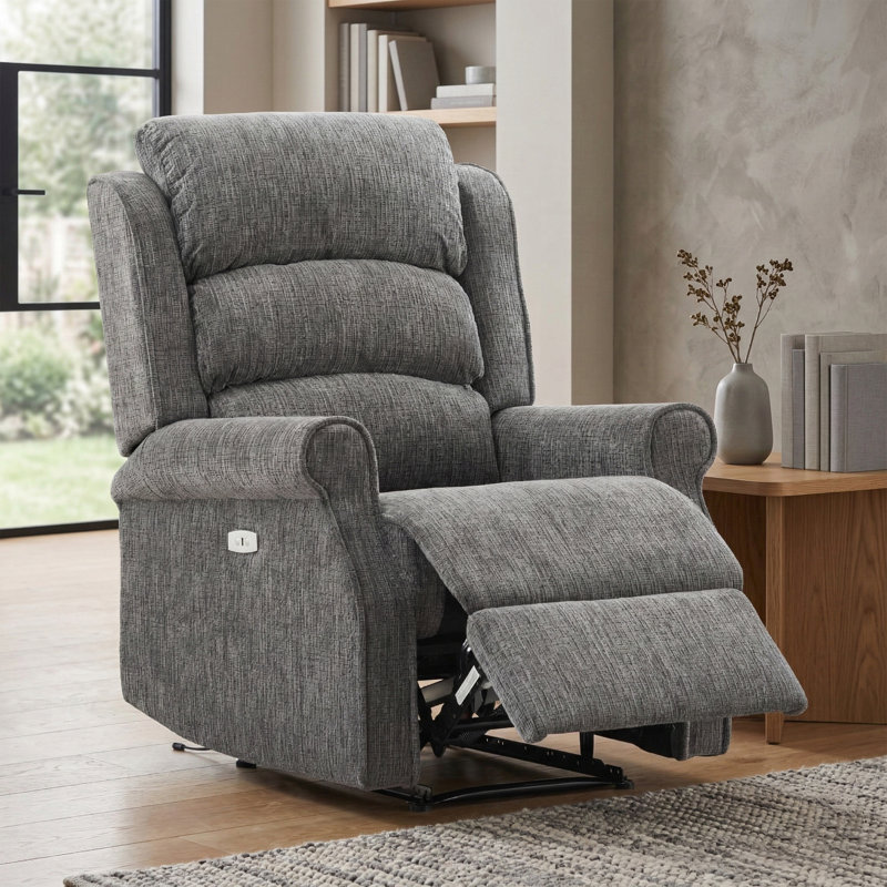 Constantino 79cm Wide Standard Recliner, Grey