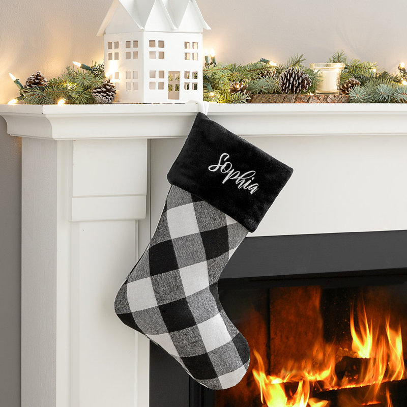 Personalized Checker Stocking, Yes
