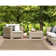 Bordy Machine Made Rectangle 3'3" x 4'11" Polypropylene Indoor / Outdoor Use Area Rug in Brown/Black