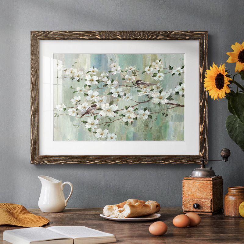 Spring's Song, Noyer, H 28 po x l 42 po x P 1,5 po