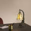 Lampe de chevet avec base pour chat et abat-jour de style Tiffany