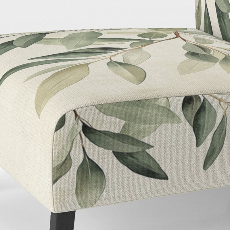 Fauteuil de chambre Eucalyptus, Slipper Armless