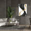  «Inner Flow 1» par Alonzo Saunders, art mural sur toile, 40 po x 60 po