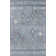 Machine Washable Alden Blue/Ivory Rug