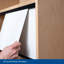 Rail de porte coulissante 3/4 po - ensemble supérieur et inférieur en plastique brun 36 po, paquet de 4 - Outwater-118375691