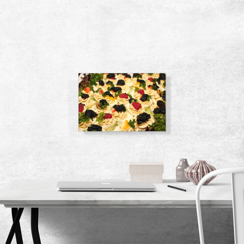 " Caviar Restaurant ", 12" H x 18" W x 1.5" D