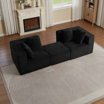 74.8 " Corduroy Loveseat
