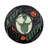 Certified International Scaredy Cat Set Of 4 Canape Plate Round 6In Asst