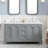 Queen 60" Sink Carrara Engineered Marble Countertop Bath Vanity with Faucet-1731722685-1652454652