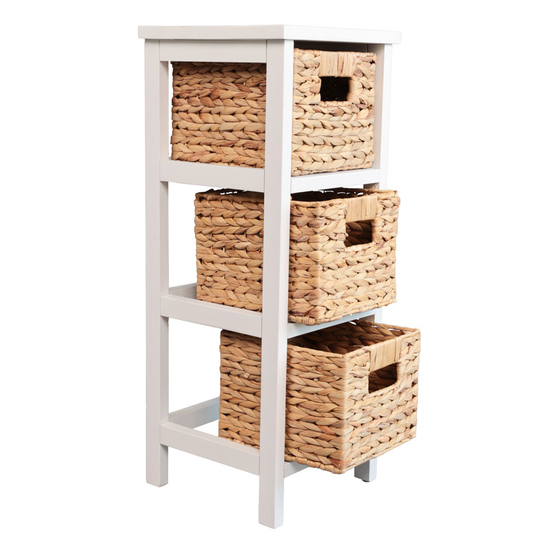 Armoire de rangement Coen, Blanc, 3