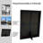 Front Loading Black Picture Frame 8X10 Set Of 5 Wall And Table Mounting