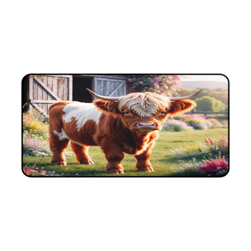 Polyester Desk Pad, 14.4x12.1