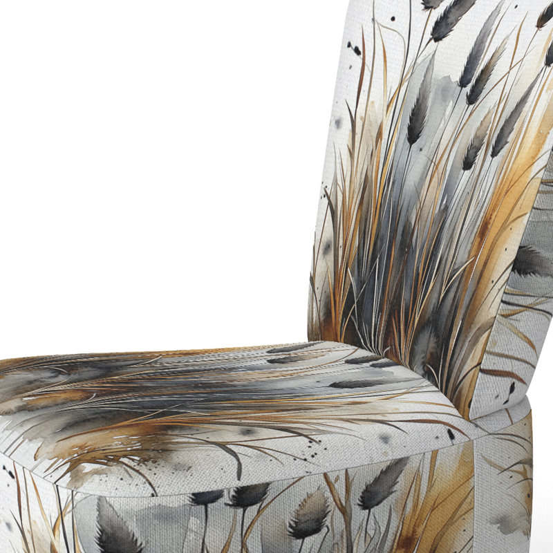 Upholstered Accent Chair, Chaise d'appoint sans accoudoirs