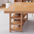 Brown Rectangular Solid Wood desk-546727663