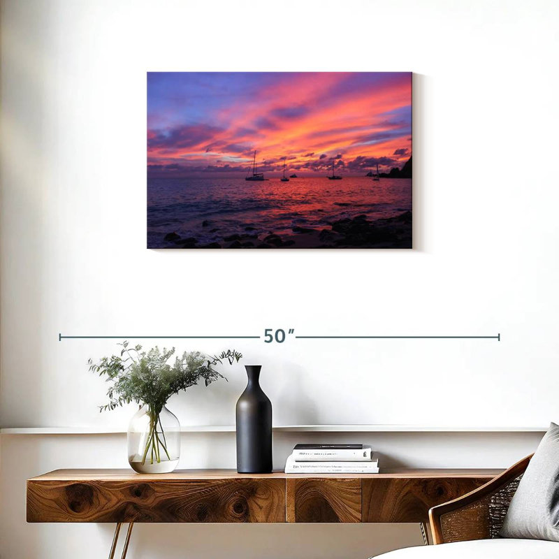 Nicci St. Barts Seascape, 20" H x 30" W