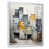 White Floater Framed