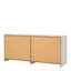 Razhane Wide Chest of 6 Drawers (3+3)-1258289526