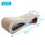 2-In-1 Cat Scratching Post & Cozy Bed, Non-Toxic Cardboard Cat Toy For Indoor Cats