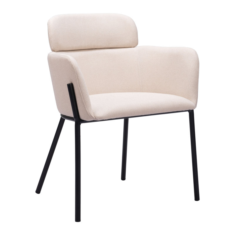 Ensemble de chaises de salle à manger Howarth (ensemble de 2), Beige
