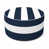 Navy Blue/White Striped est en rupture de stock