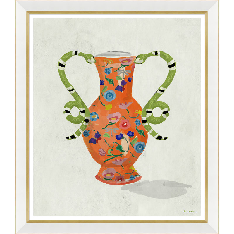 Boa Vase Giclee Print by Dana Gibson