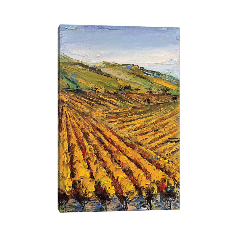 Viansa Winery 1 Piece Wrapped Canvas Painting, 66.04 cm H x 45.72 cm W x 3.175 cm D