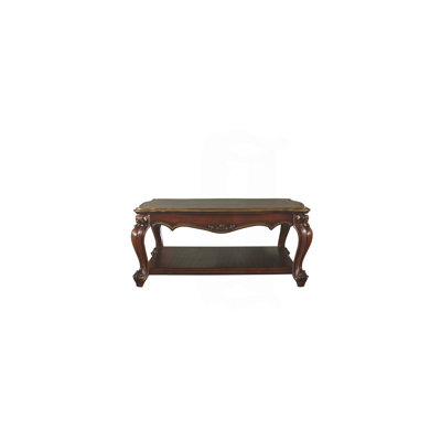 Honey Oak Finish Coffee Table